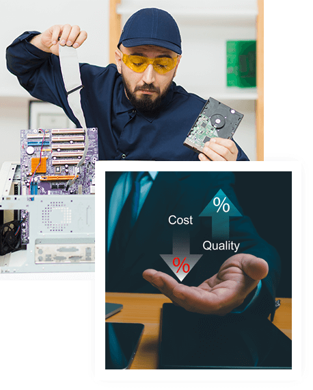qualified technicians
